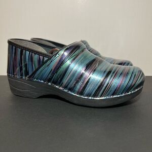 Womens DANSKO Professional XP 2.0 Blue Slip On Clogs / Size 9.5-10 / EU 40